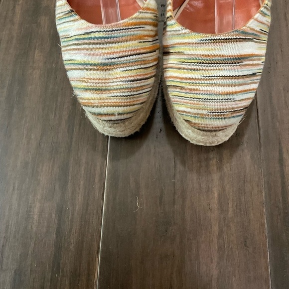MISSONI x Castañer Carina Wedge Ankle Ribbon Tie Espadrilles Size EU 40/US 10 - Picture 3 of 10